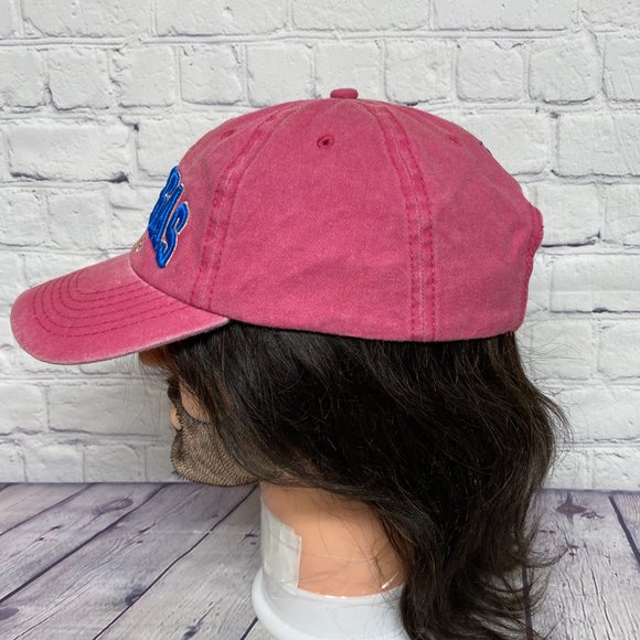 Las Vegas Hat Cap Women Strap Back Pink Robin Ruth Cotton Embroidered Chic Cute - Picture 2 of 8